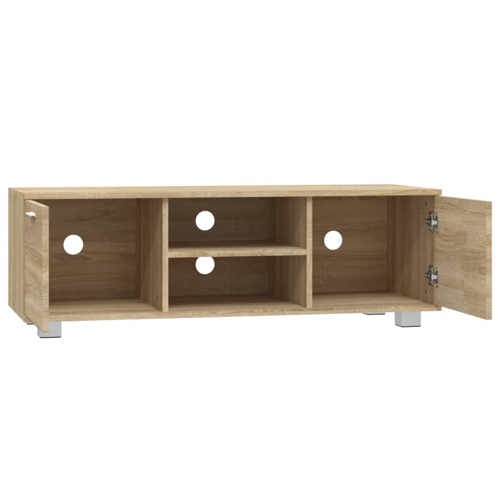 TV ormarić boja hrasta 120x40,5x35 cm od konstruiranog drva