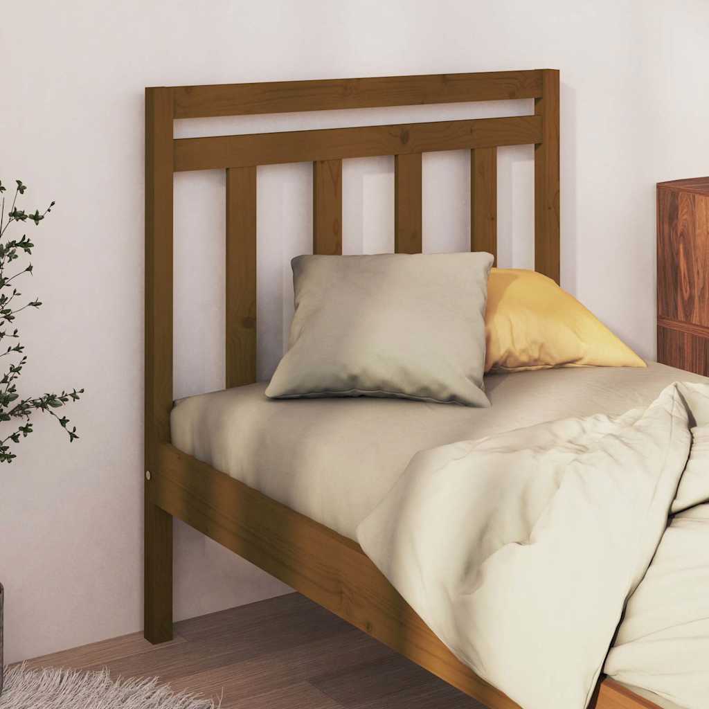 Uzglavlje za krevet 156 x 4 x 100 cm od masivne borovine