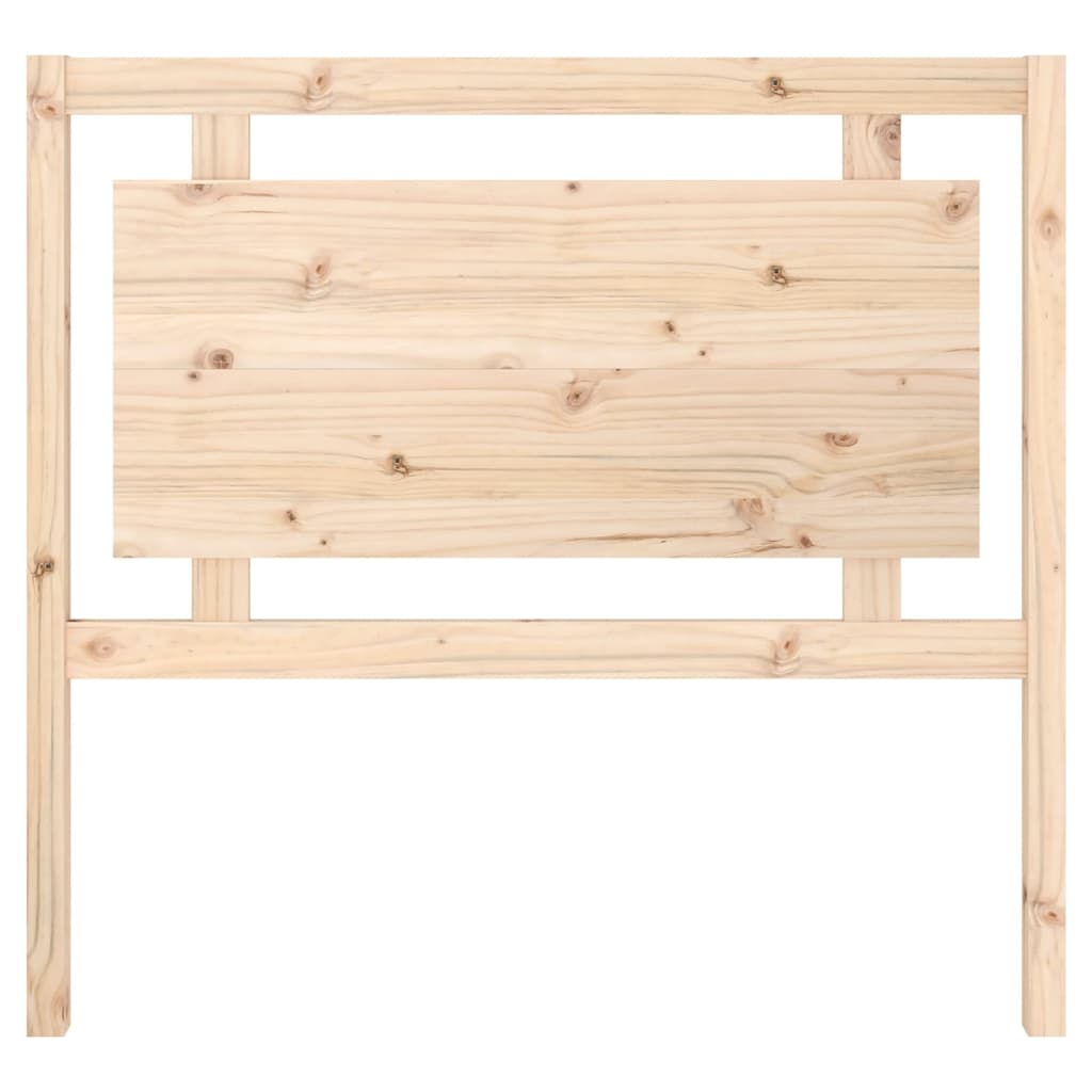Uzglavlje za krevet 105,5 x4 x 100 cm od masivne borovine