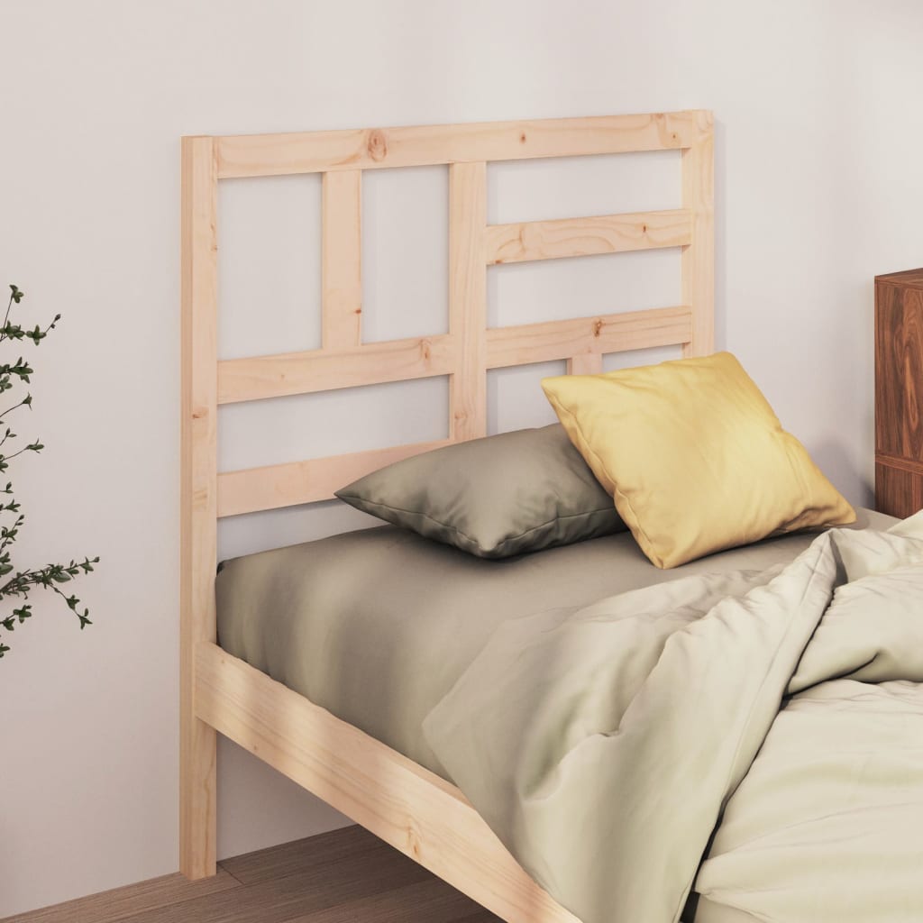 Uzglavlje za krevet 106 x 4 x 100 cm od masivne borovine