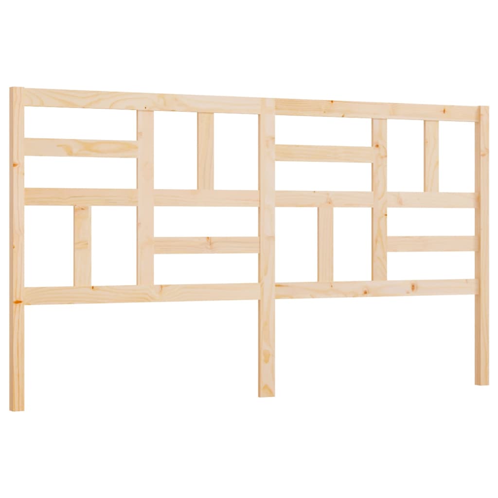 Uzglavlje za krevet 206 x 4 x 104 cm od masivne borovine