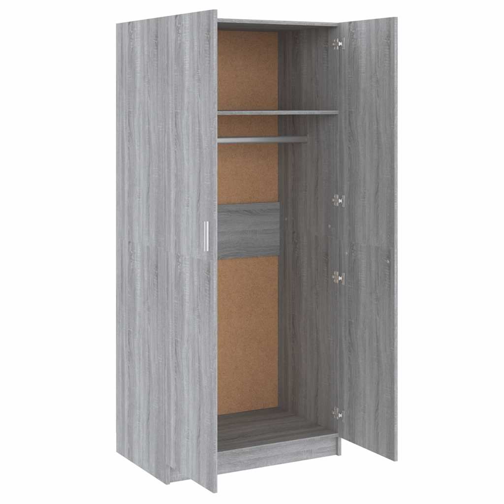 Ormar boja hrasta sonome 80 x 52 x 180 cm od konstruiranog drva