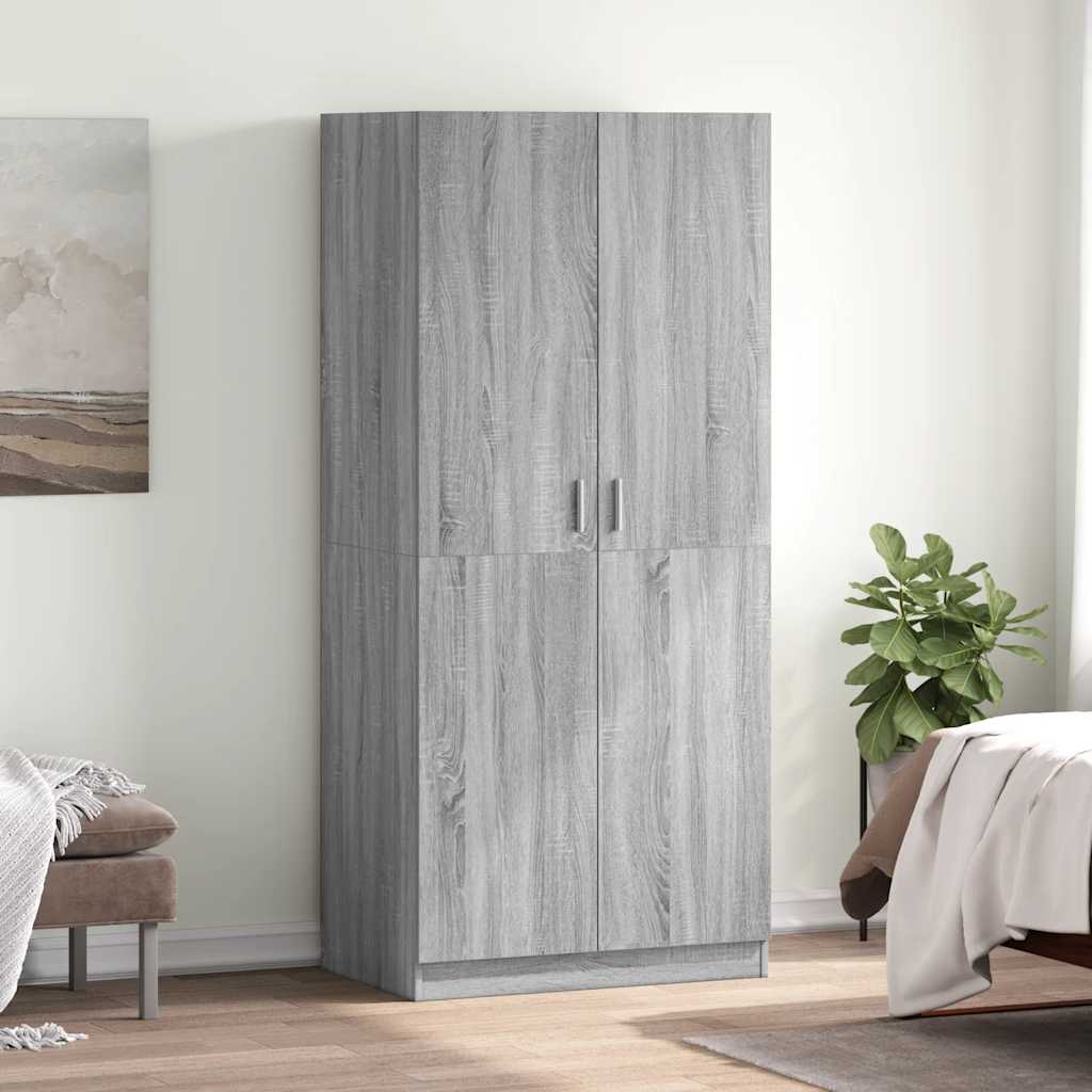 Ormar boja hrasta sonome 80 x 52 x 180 cm od konstruiranog drva