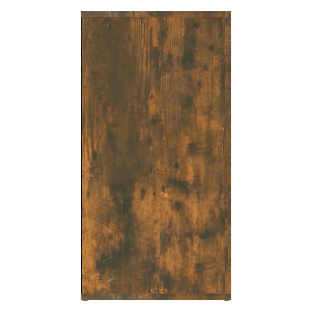 Komoda boja dimljenog hrasta 120 x 36 x 69 cm konstruirano drvo