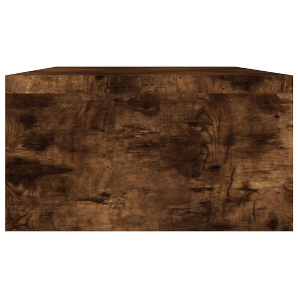 Stalak za monitor boja dimljenog hrasta 100 x 24 x 13 cm drveni
