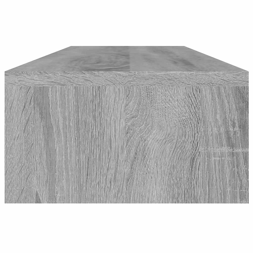 Stalak za monitor boja sivog hrasta 100 x 24 x 13 cm drveni