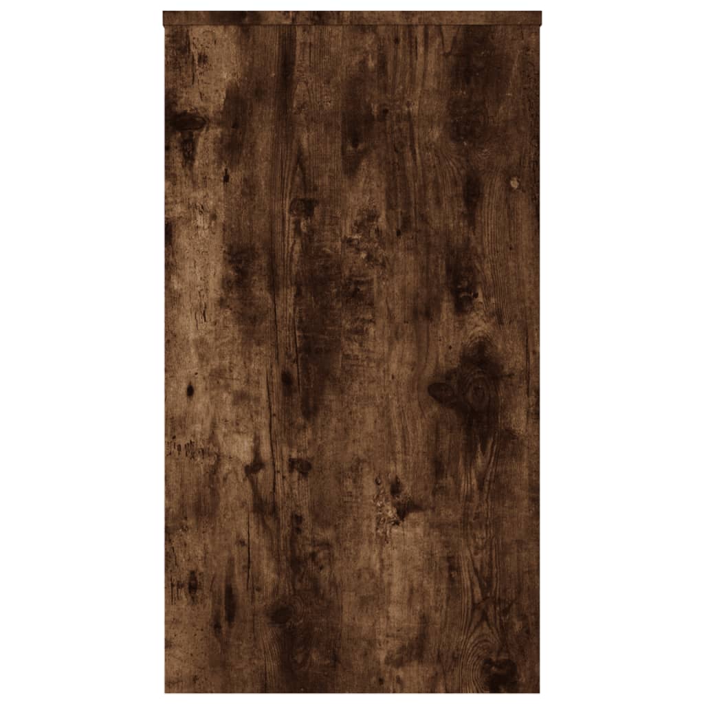 Radni stol boja dimljenog hrasta 90x40x72 cm konstruirano drvo