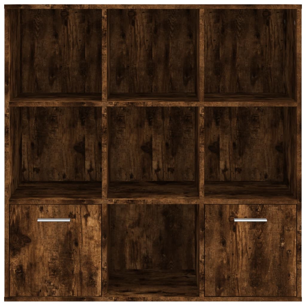 Ormarić za knjige boja dimljenog hrasta 98 x 30 x 98 cm