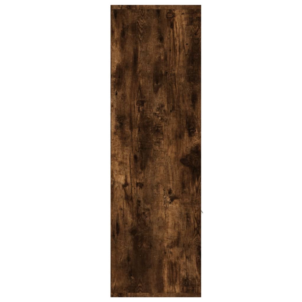 Ormarić za knjige boja dimljenog hrasta 98 x 30 x 98 cm