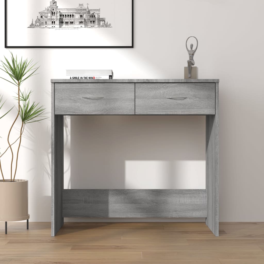 Radni stol boja hrasta sonome 80 x 40 x 75 cm konstruirano drvo