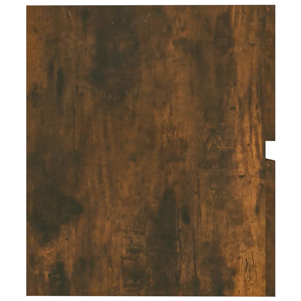 Ormarić za umivaonik boja dimljenog hrasta 41x38,5x45 cm drveni
