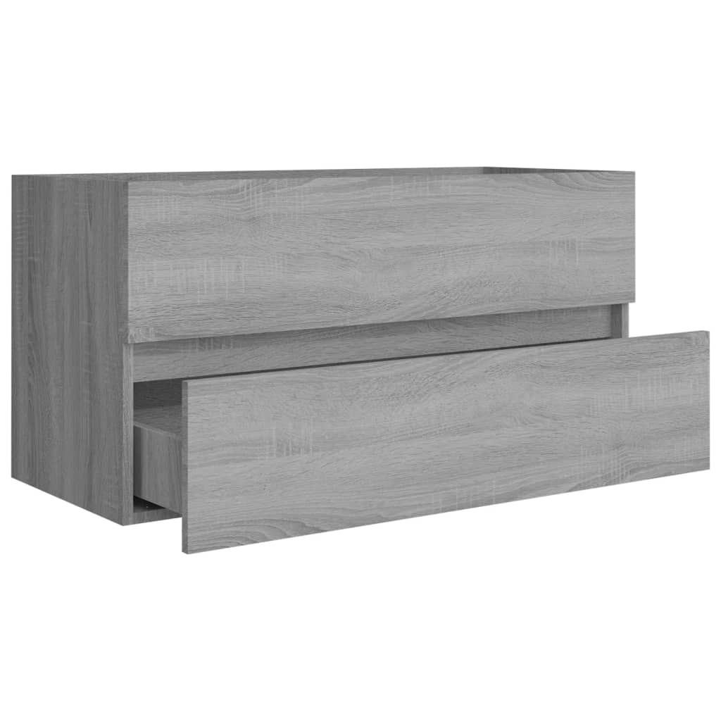 Ormarić za umivaonik boja hrasta sonome 90x38,5x45 cm drveni