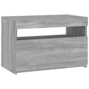 TV ormarić s LED svjetlima boja hrasta sonome 60 x 35 x 40 cm
