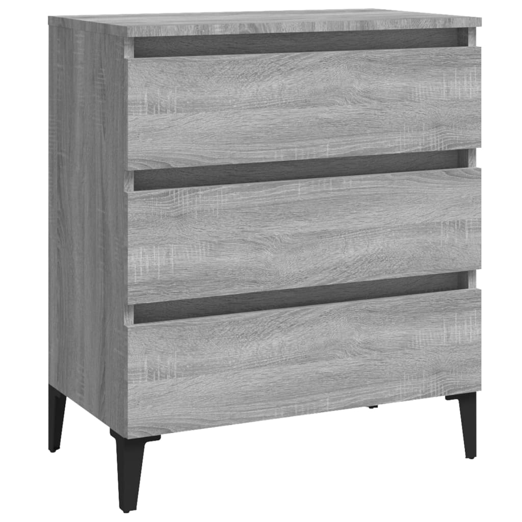 Komoda boja hrasta sonome 60 x 35 x 69 cm konstruirano drvo