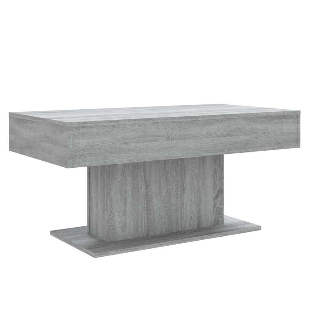 Stolić za kavu boja hrasta 96 x 50 x 45 cm konstruirano drvo
