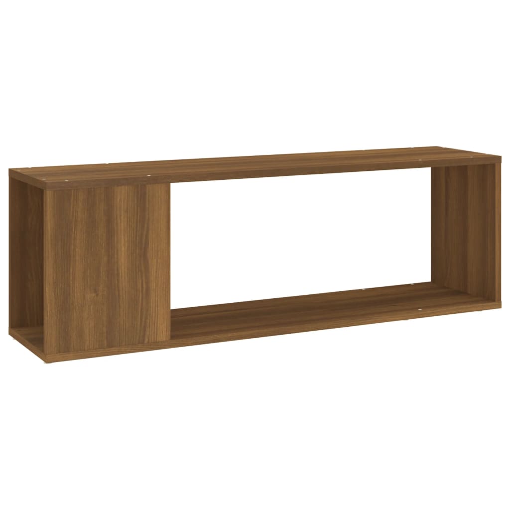 TV ormarić boja smeđeg hrasta 100x24x32 cm konstruirano drvo