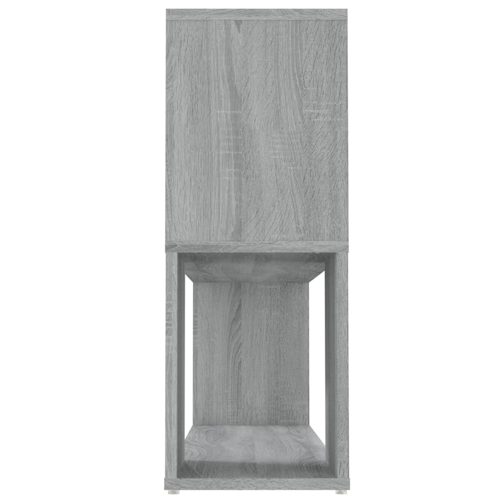 Ormarić za knjige sivi hrast 100x24x63 cm konstruirano drvo