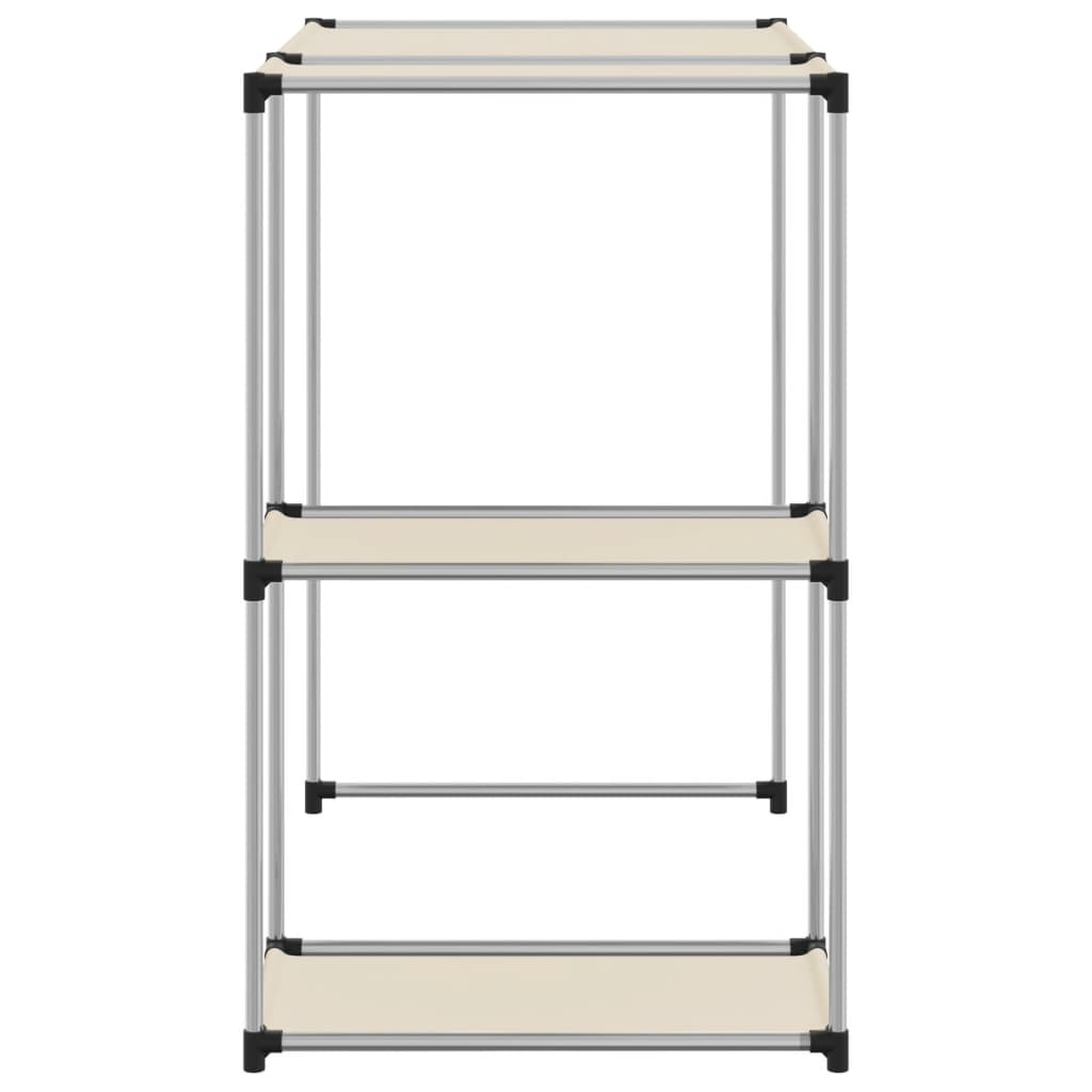 Stalak za pohranu iznad perilice krem 87x55x90,5 cm željezni