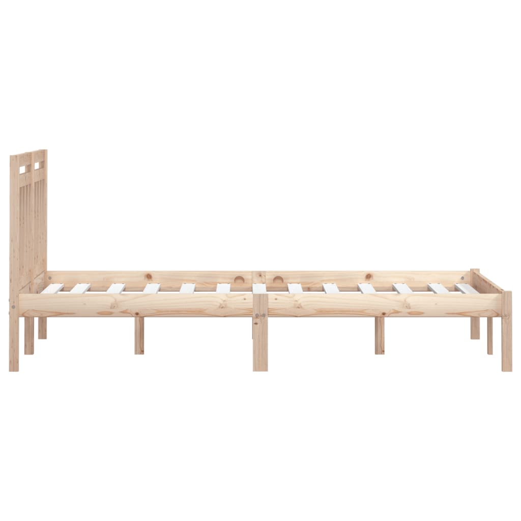 Okvir za krevet od masivnog drva 180x200 cm veliki bračni