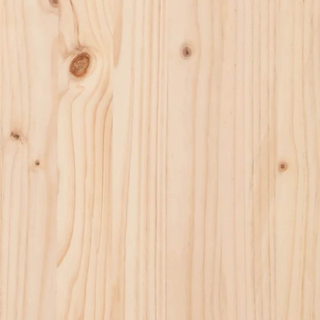 Okvir kreveta 75 x 190 cm mali od masivne borovine