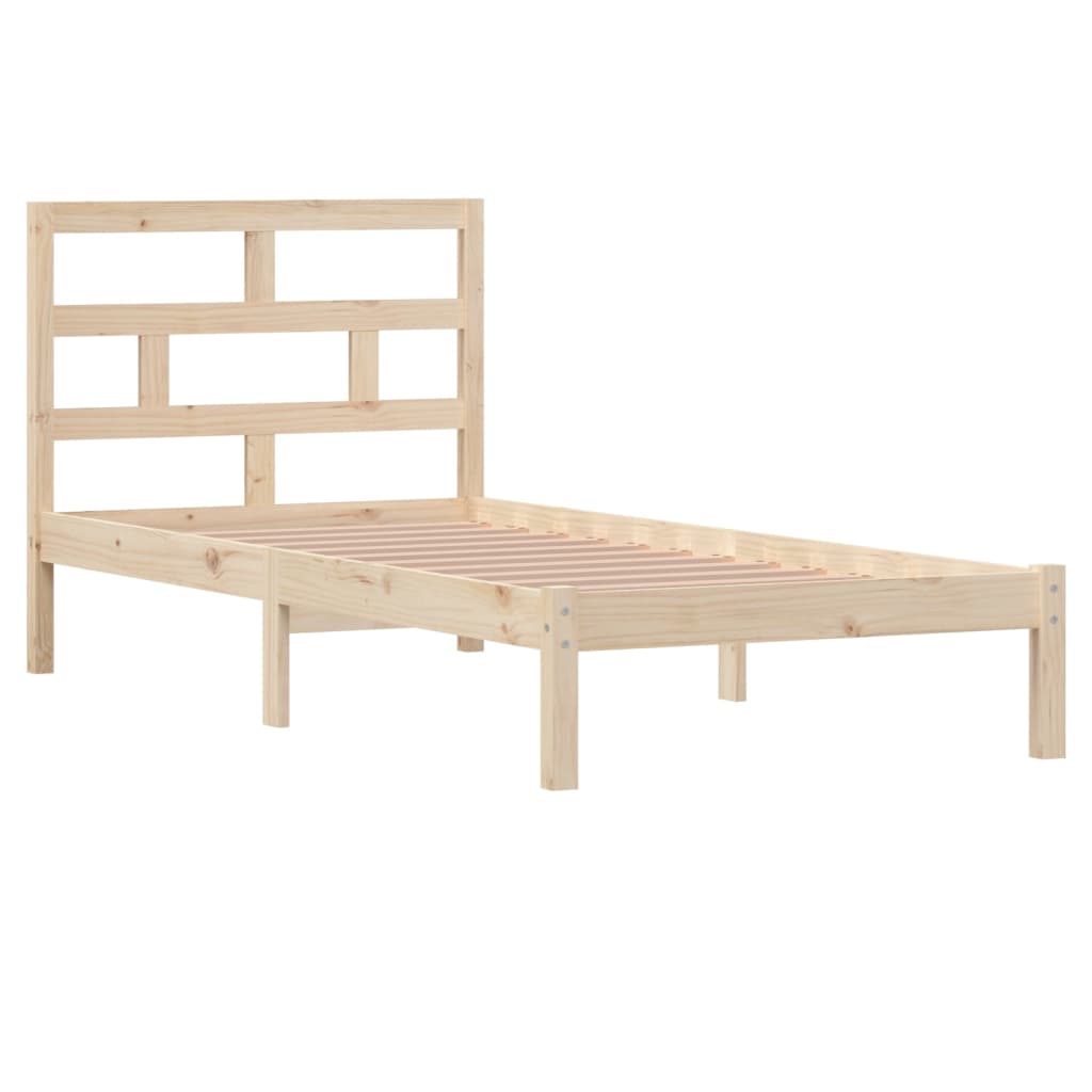 Okvir za krevet od masivne borovine 90 x 200 cm