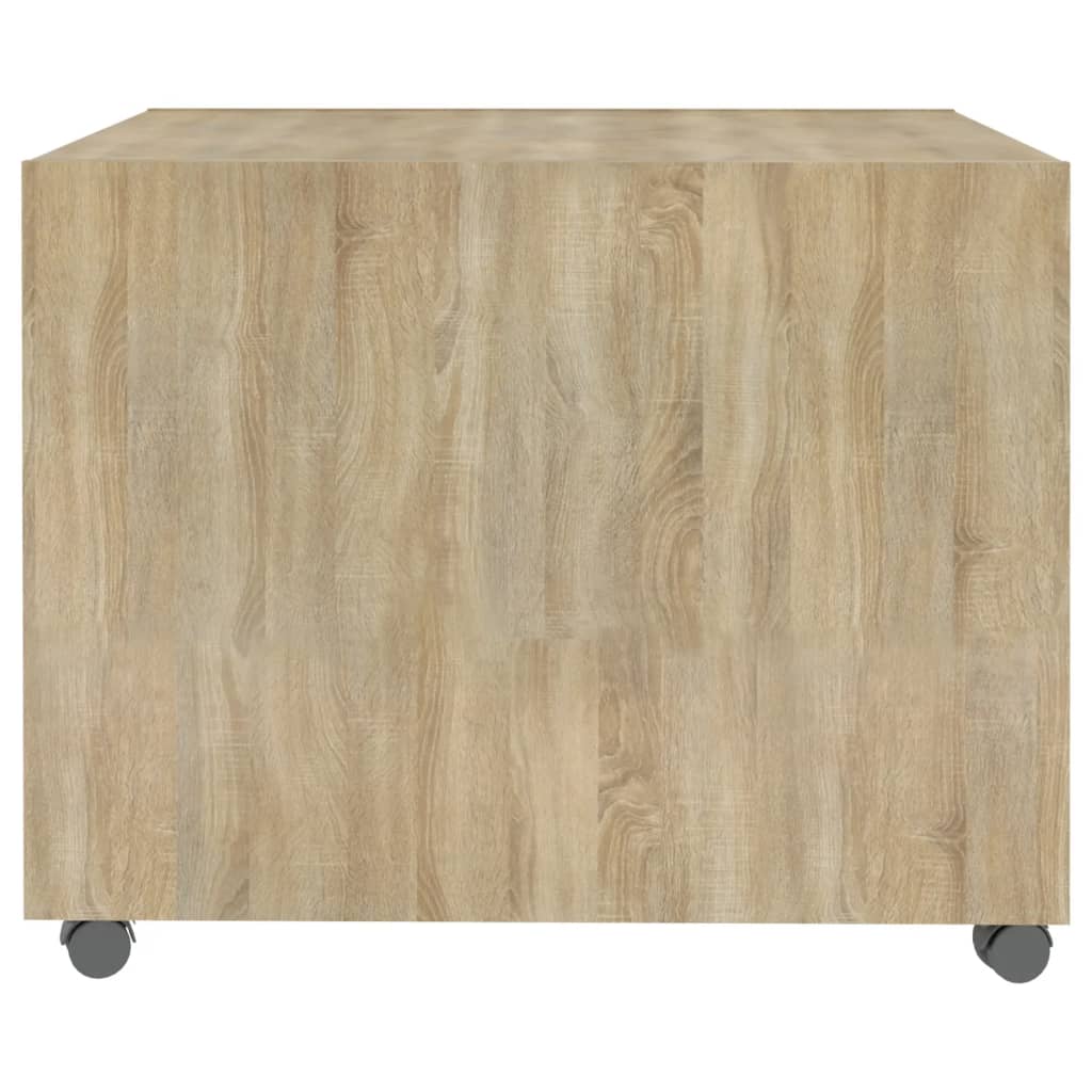 Stolić za kavu boja hrasta 55x55x40 cm konstruirano drvo