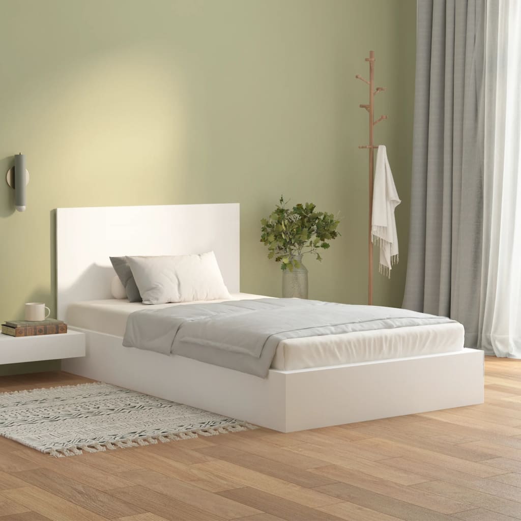 Uzglavlje za krevet bijelo 120x1,5x80 cm od konstruiranog drva