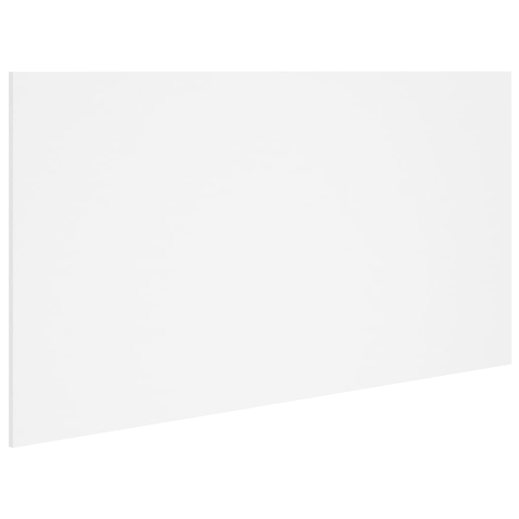 Uzglavlje za krevet bijelo 160x1,5x80 cm od konstruiranog drva