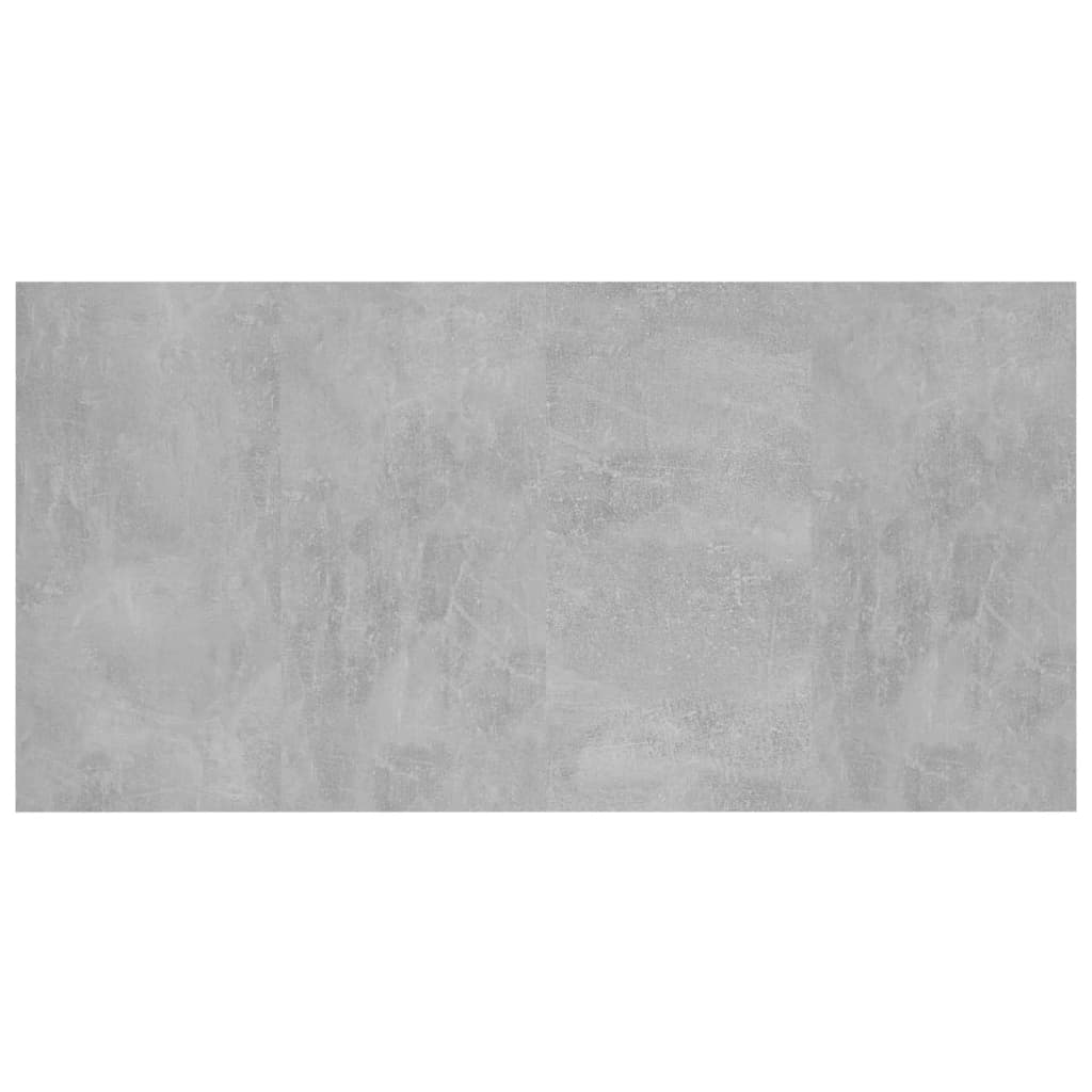 Uzglavlje za krevet siva boja betona 160 x 1,5 x 80 cm drveno