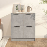 Komoda siva boja betona 60x30x70 cm od konstruiranog drva