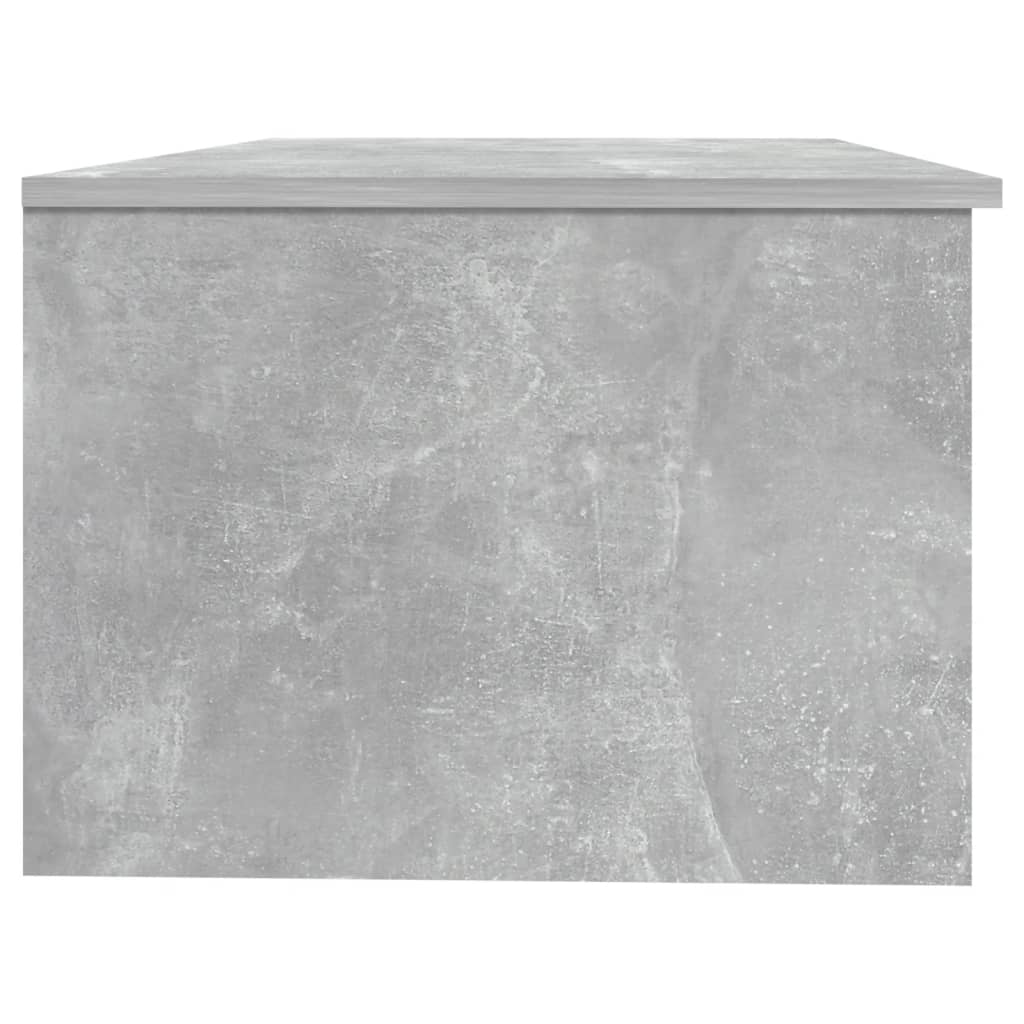 Stolić za kavu boja betona 102x50x36 cm konstruirano drvo