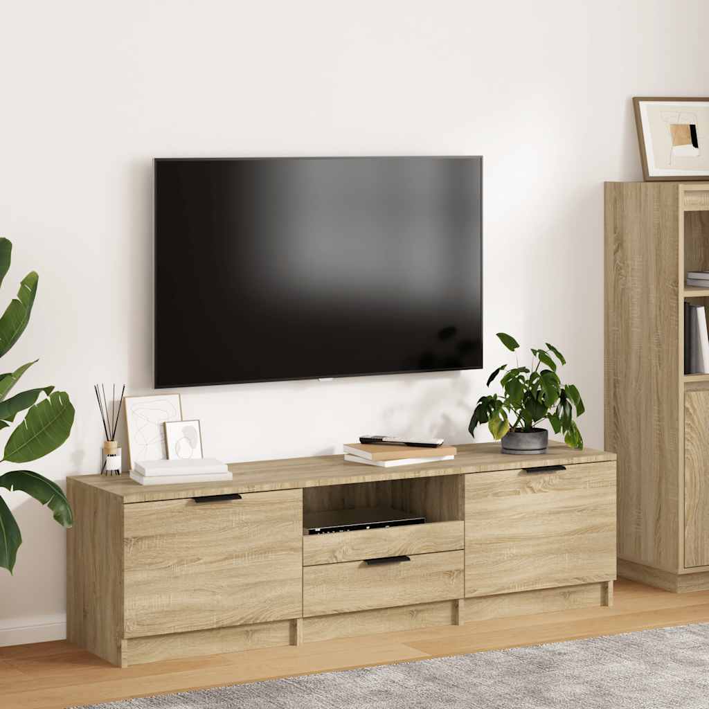 TV ormarić Sonoma hrast 140x35x40 cm Konstruirano drvo