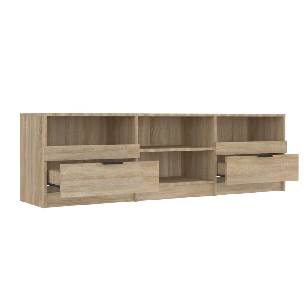 TV ormarić boja hrasta 150x33,5x45 cm od konstruiranog drva
