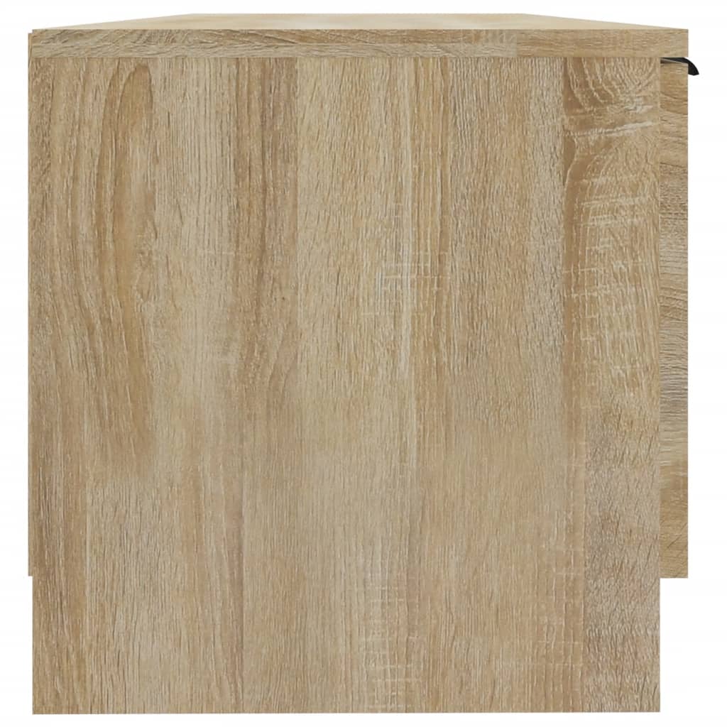 TV ormarić boja hrasta 102x35x36,5 cm od konstruiranog drva