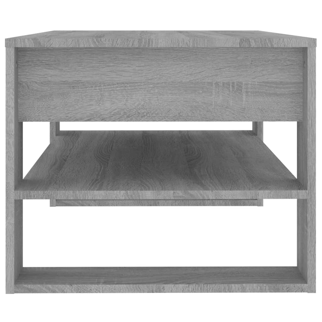 Stolić za kavu boja hrasta 102x55x45 cm konstruirano drvo