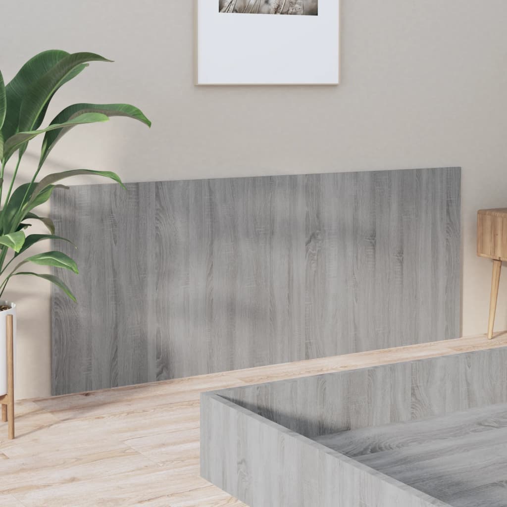 Uzglavlje za krevet boja hrasta 200x1,5x80 cm konstruirano drvo