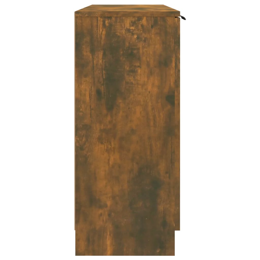 Komoda boja dimljenog hrasta 90,5x30x70 cm konstruirano drvo