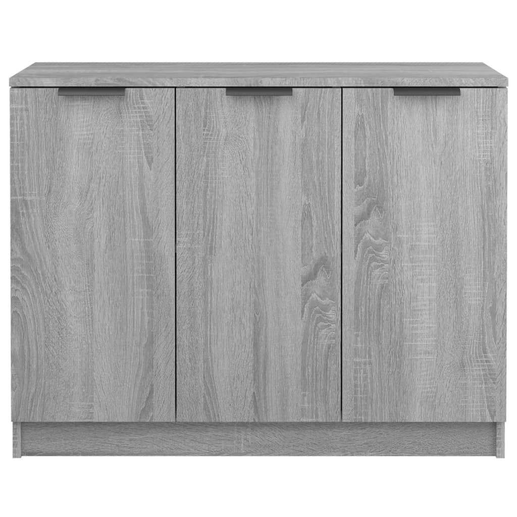 Komoda boja sivog hrasta sonome 90,5x30x70 cm konstruirano drvo
