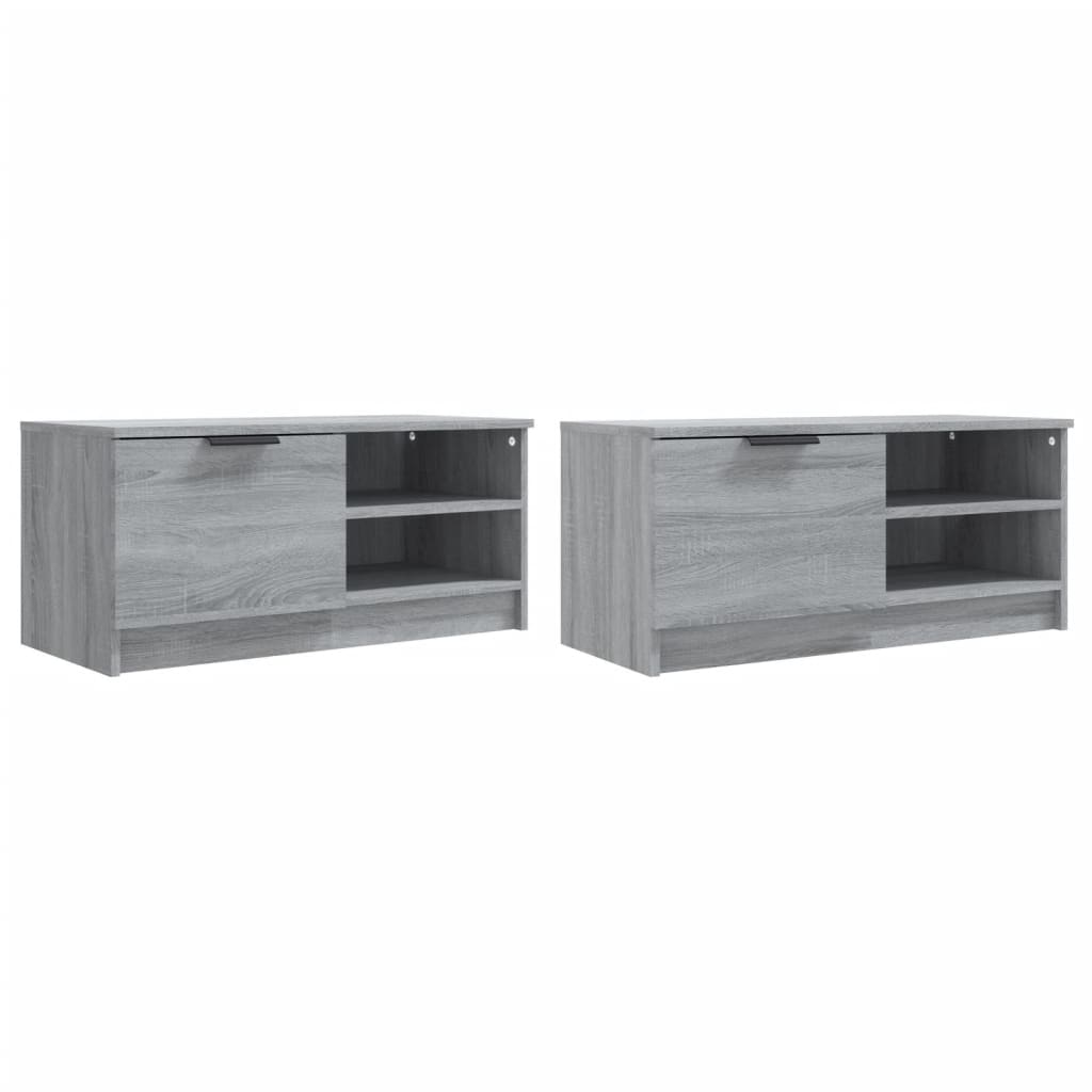 TV ormarići 2 kom hrast sonoma 80x35x36,5 cm konstruirano drvo