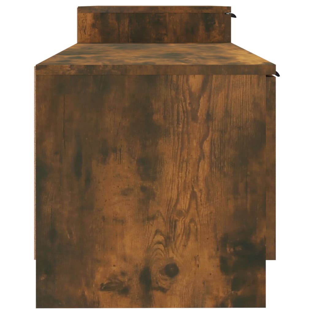 TV ormarić boja dimljenog hrasta158,5x36x45cm konstruirano drvo