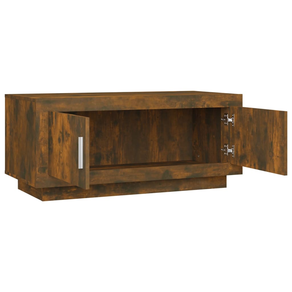 Stolić za kavu boja hrasta 102x50x45 cm konstruirano drvo