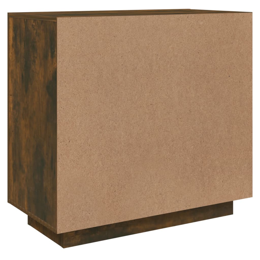 Komoda boja dimljenog hrasta 80x40x75 cm od konstruiranog drva