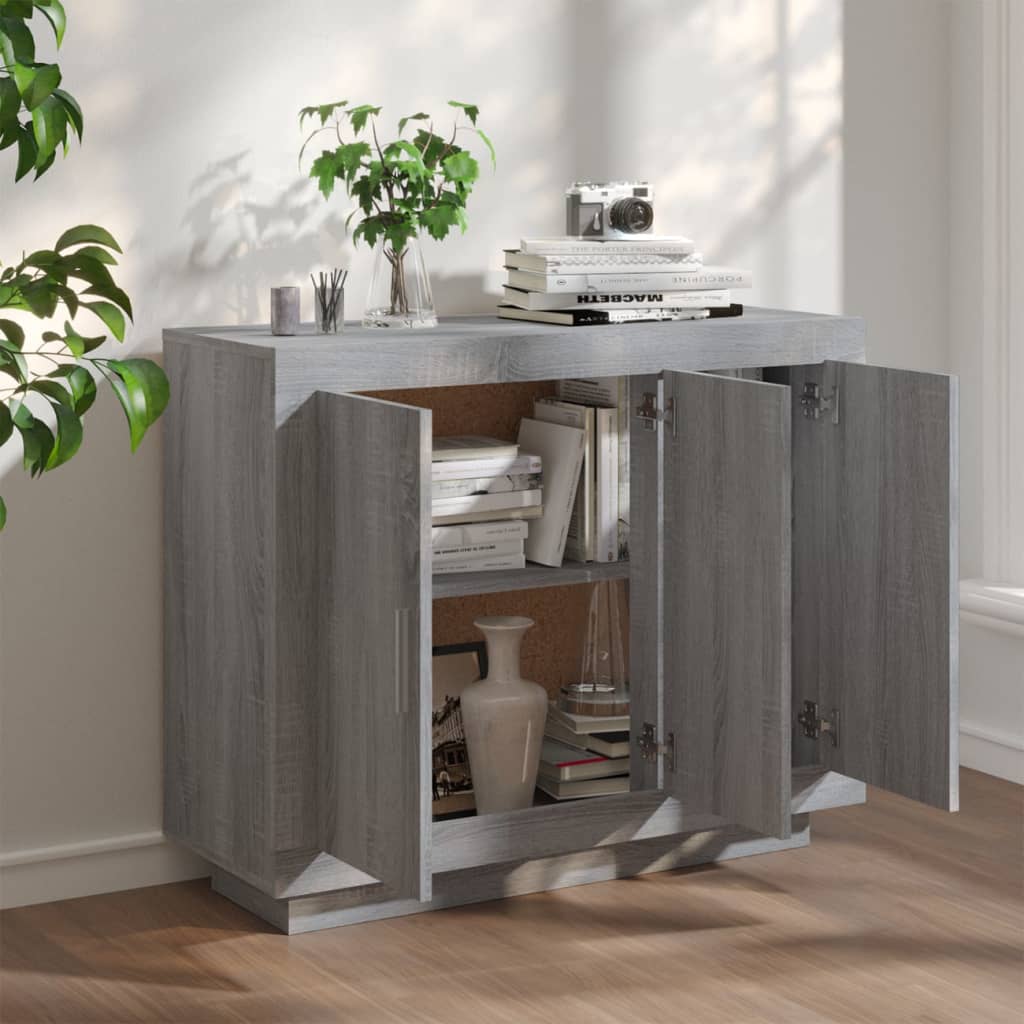 Komoda boja hrasta sonome 92x35x75 cm od konstruiranog drva
