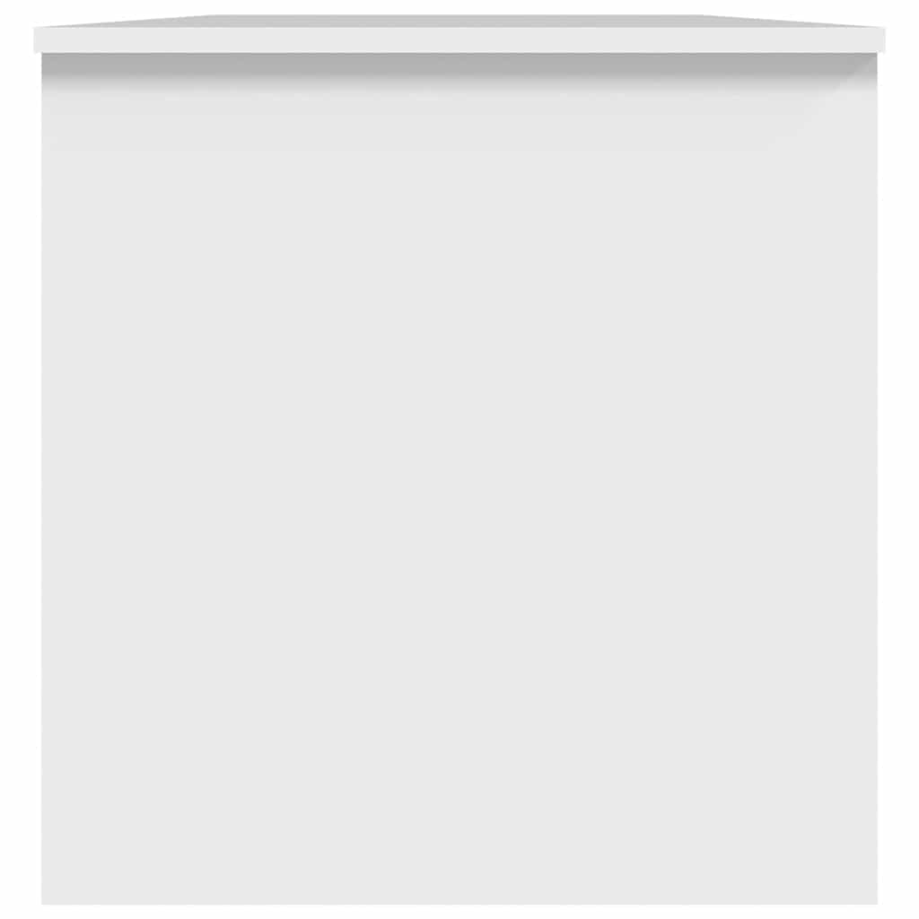 Stolić za kavu bijeli 102x50x52,5 cm od konstruiranog drva