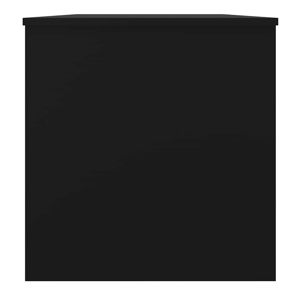 Stolić za kavu crni 102 x 50 x 52,5 cm od konstruiranog drva