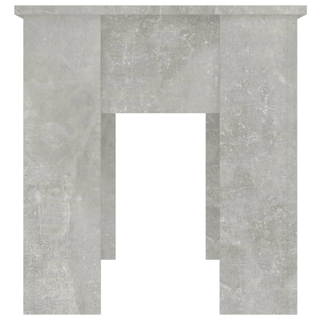 Stolić za kavu boja betona 101x49x52 cm konstruirano drvo