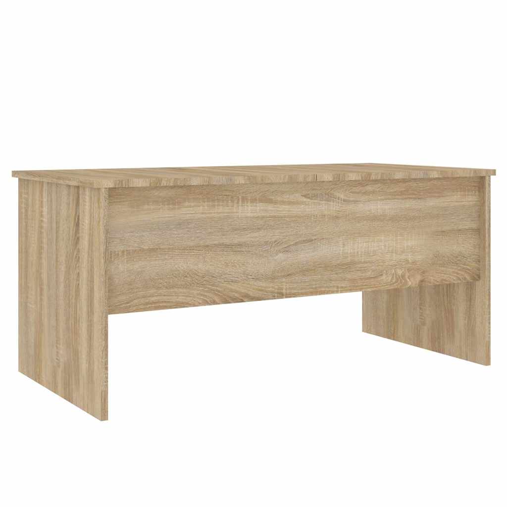 Stolić za kavu boja hrasta 102x50,5x46,5 cm konstruirano drvo