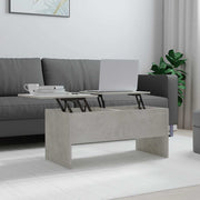 Stolić za kavu boja betona 102x50,5x46,5 cm konstruirano drvo