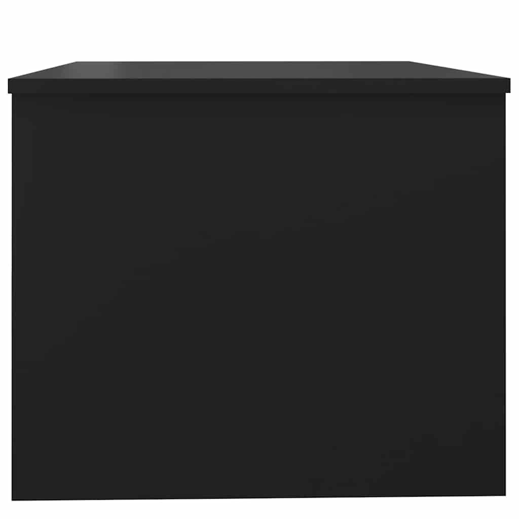 Stolić za kavu crni 80x50x42,5 cm od konstruiranog drva