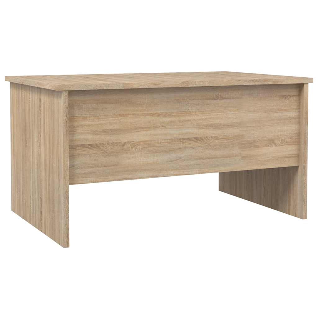 Stolić za kavu boja hrasta 80x50x42,5 cm konstruirano drvo